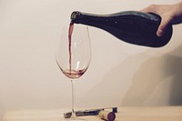 Free red wine image, public domain food and drink CC0 photo.