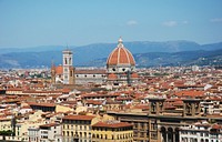 Free Florence cityscape image, public domain travel CC0 photo.