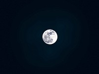 Free moon image, public domain night sky CC0 photo.