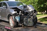 Car accident, insurance, photo, free public domain CC0 image.