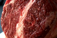 Ribeye steak. Free public domain CC0 photo.