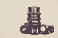 Free analog camera image, public domain vintage CC0 photo.