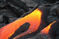 Free hot lava image, public domain nature CC0 photo.
