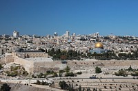 Free Jerusalem cityscape image, public domain travel CC0 photo.