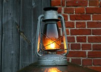 Free lit lantern image, public domain CC0 photo.
