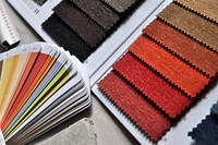 Interior designing color choices, free public domain CC0 photo