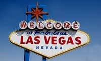 Free Las Vegas sign image, public domain CC0 photo.
