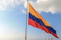 Free Colombia flag photo, public domain banner CC0 image.