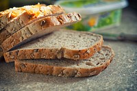 Free slice rye bread image, public domain food CC0 photo.