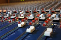 Recording studio desk, free public domain CC0 photo