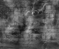 Double exposure black & white background, free public domain CC0 image.
