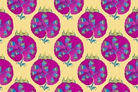 Art deco floral background, colorful background