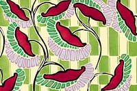 Nature background, art deco & art nouveau design