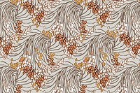 Nature background, art deco & art nouveau design vector