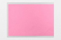 Pink paper background, wrapped in plastic design