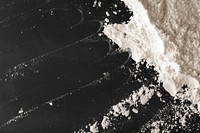 Sand texture on black background