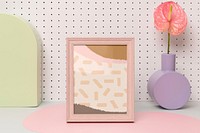 Cute picture frame, aesthetic design