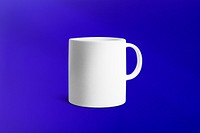 White mug, reusable cup concept 