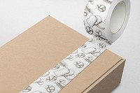 Bakery paper tape, cute shipping, packaging stationery