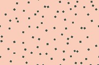 Pink blocks pattern background, geometric seamless vector