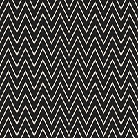 Abstract zig-zag pattern background, black seamless vector