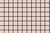 Beige plaid pattern background, aesthetic psd