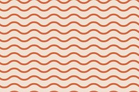 Wave pattern background, beige abstract lines psd