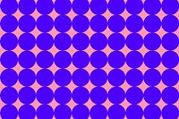 Seamless geometric pattern background, blue circle vector