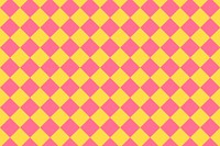 Pink check pattern background, geometric square psd