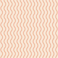 Wave pattern background, beige seamless vector