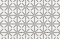 Square pattern background, gray geometric design psd