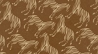 Brown zebra pattern HD wallpaper, wild animal stamp