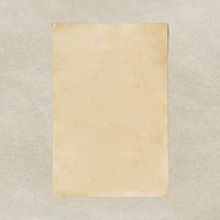 Brown vintage poster, eco stationery with blank space vector