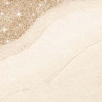 Abstract cream background, gold glitter design