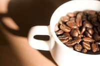 Free coffee beans image, public domain food & beverage CC0 photo.