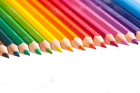 Free colorful pencils image, public domain art CC0 photo.