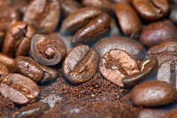 Free coffee beans image, public domain food & beverage CC0 photo.