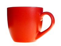 Free red teacup image, public domain drink CC0 photo.