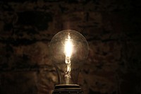 Free light bulb image, public domain electricity CC0 photo.