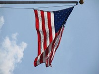 Free American flag image, public domain CC0 photo.