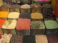 Free spice market image, public domain food CC0 photo.