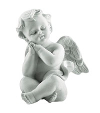 Free baby angel statue image, public domain sculpture CC0 photo.