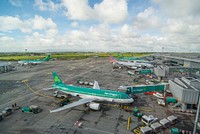 Aer Lingus & American Airlines Group in Dublin airport, 20/05/2017.