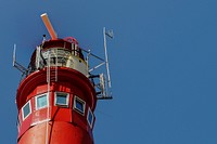 Free lighthouse closeup photo, public domain CC0 image.
