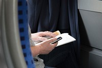 Free person working in the train closeup photo, public domain CC0 image.