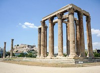 Free Temple of Zeus at Olympia image, public domain Athens & Greece travel CC0 photo. 