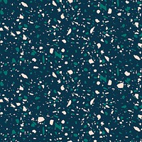 Navy terrazzo seamless texture background