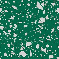 Green terrazzo seamless pattern texture marble background vector