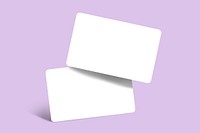 Blank business card