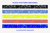 Fleck terrazzo illustrator pattern brush vector add-on